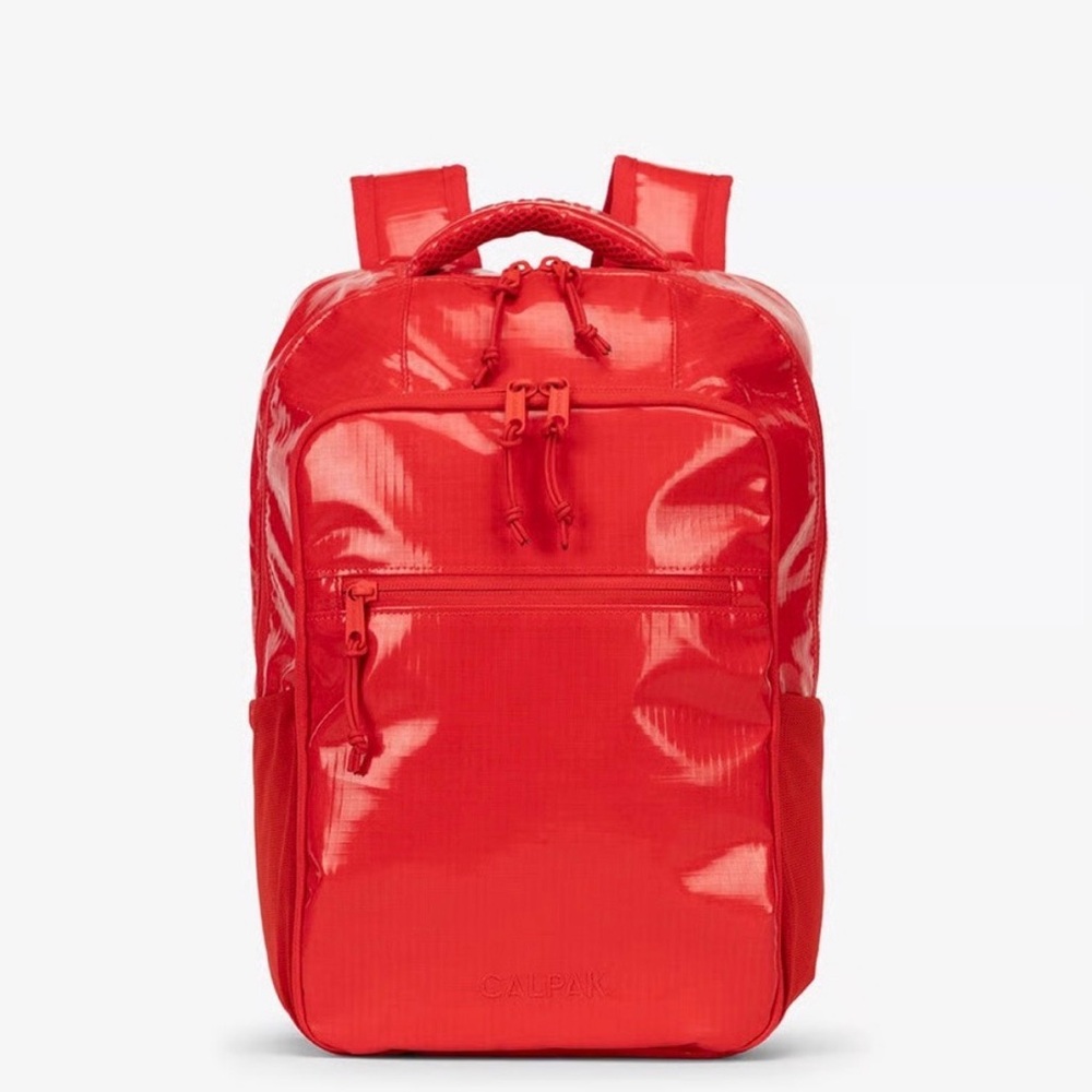 Calpak Red Terra Laptop Backpack